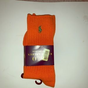 Ralph Lauren Orange socks